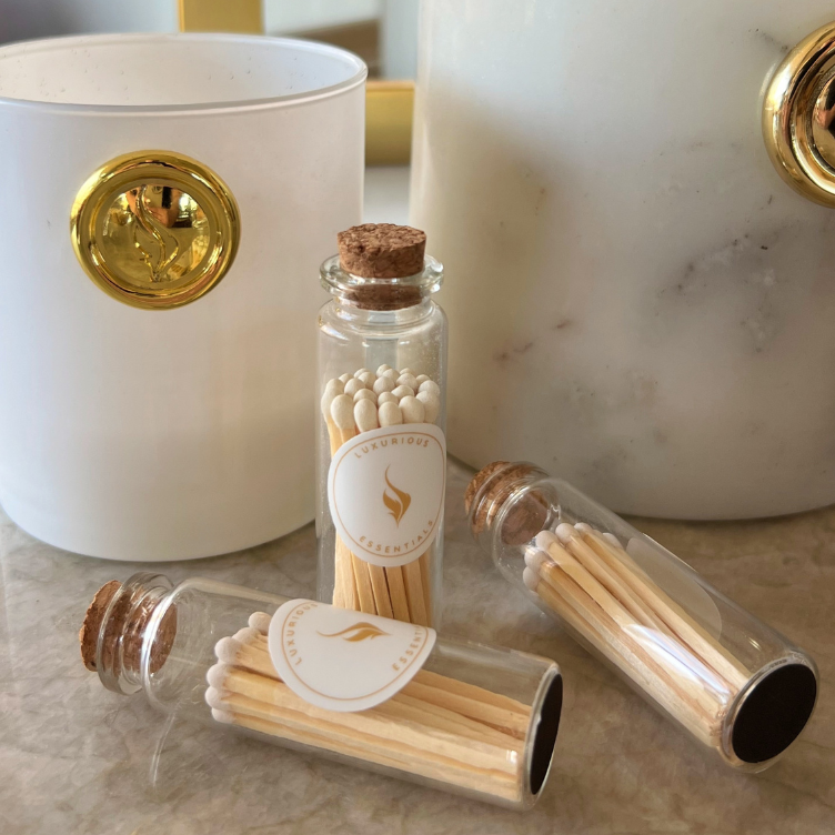 Apothecary Match Bottle