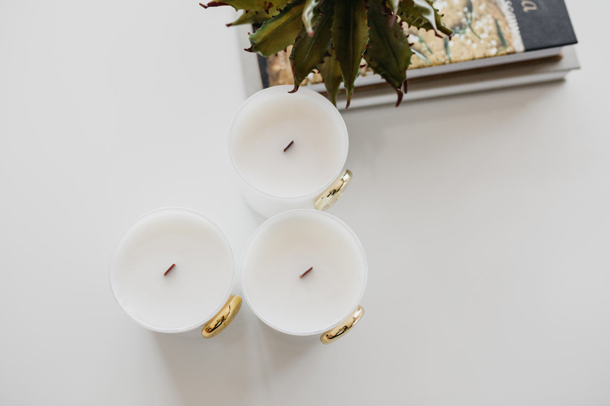 Our beautiful, hand poured candles transform everyday moments into luxurious ones.