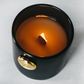 Round Ceramic Candle - Black